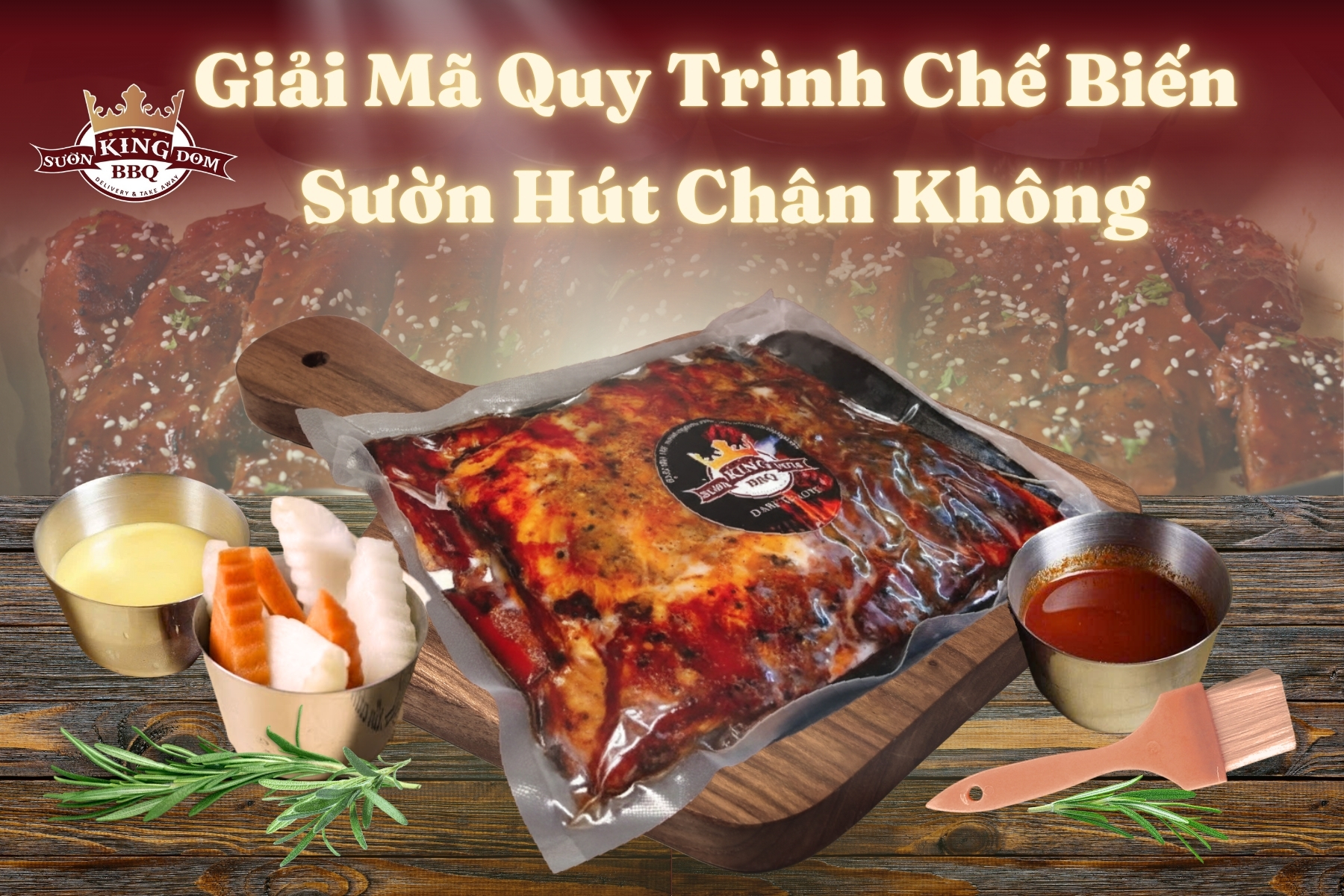 Giải Mã Quy Trình Chế Biến Sườn Hút Chân Không: Công Nghệ Đằng Sau Hương Vị Đặc Biệt Của Sườn Kingdom